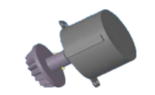 CatGenie - Scooper Motor Assy (V3) (73)